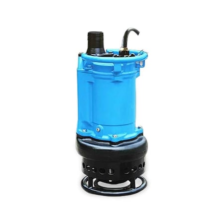 Barmesa Submersible Slurry Pump 8 HP 230V 3PH 50' Cord Manual 4KMUD803